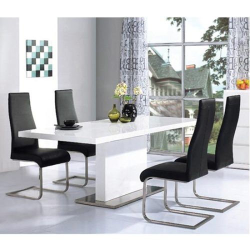 High Gloss Dining Tables Sets (Photo 9 of 20)