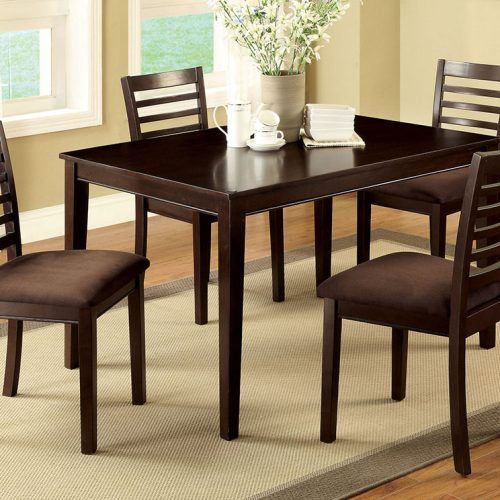 Jaxon 5 Piece Extension Round Dining Sets With Wood Chairs (Photo 12 of 20)