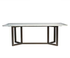 The 20 Best Collection of Deonte 38'' Iron Dining Tables