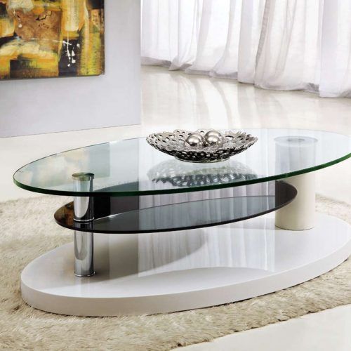 Oval White Coffee Tables (Photo 11 of 20)