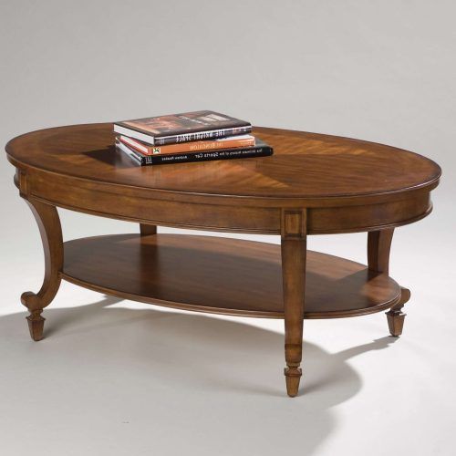 Oval Wood Coffee Tables (Photo 17 of 20)