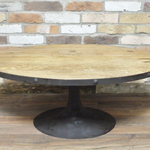 Reclaimed Elm Cast Iron Coffee Tables (Photo 7 of 20)