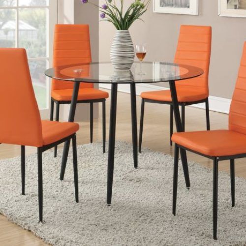 Retro Glass Dining Tables And Chairs (Photo 8 of 20)