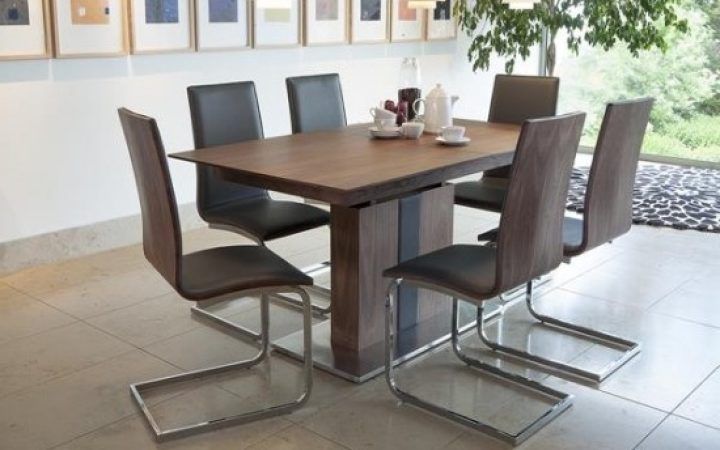 20 Inspirations Walnut Dining Table and 6 Chairs