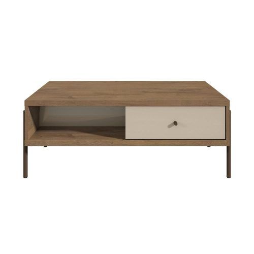 Walnut Finish 6-Drawer Coffee Tables (Photo 8 of 20)