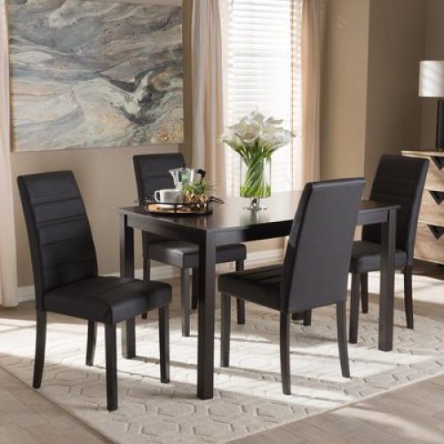 Wiggs 5 Piece Dining Sets (Photo 11 of 20)