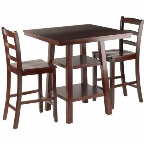 Winsome 3 Piece Counter Height Dining Sets (Photo 3 of 20)
