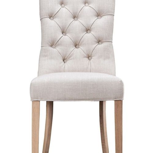 Button Back Dining Chairs (Photo 3 of 20)