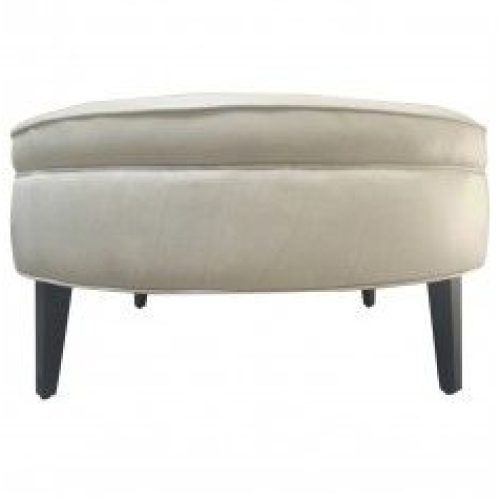 Camber Caramel Leather Ottomans (Photo 9 of 20)