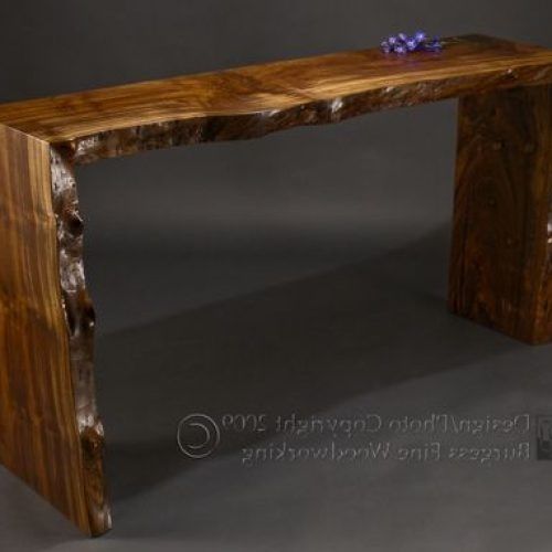 Walnut Console Tables (Photo 6 of 20)