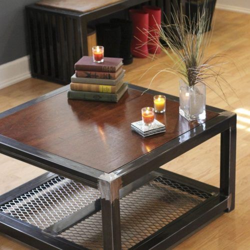 Glossy Finished Metal Coffee Tables (Photo 18 of 20)