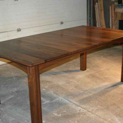 Walnut And White Dining Tables (Photo 9 of 20)