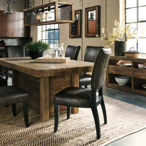 Market 6 Piece Dining Sets With Side Chairs (Photo 8 of 20)
