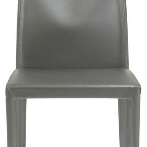 Caira Black Upholstered Side Chairs (Photo 19 of 20)