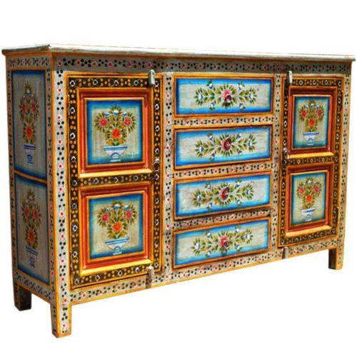 Hand Painted Sideboards (Photo 5 of 20)