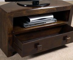 2024 Best of Dark Wood Corner Tv Cabinets