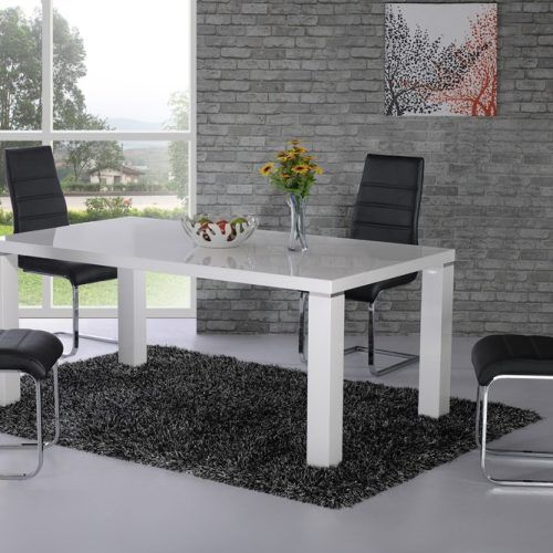 White High Gloss Dining Tables (Photo 16 of 20)