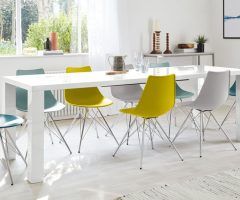 20 Photos Extending White Gloss Dining Tables