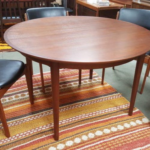 Round Teak Dining Tables (Photo 9 of 20)