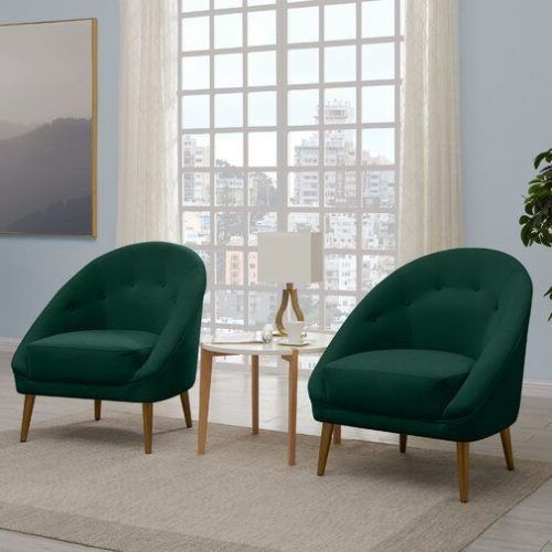 Danny Barrel Chairs (Set Of 2) (Photo 3 of 20)