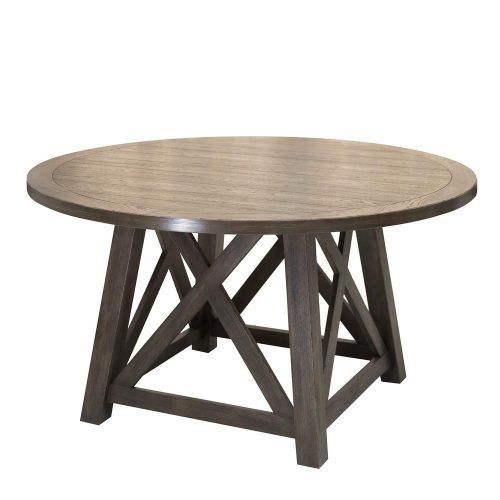 Dark Brown Round Dining Tables (Photo 15 of 20)