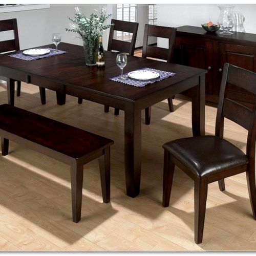 Dark Brown Wood Dining Tables (Photo 15 of 20)