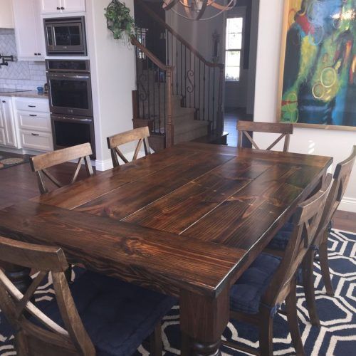 Dark Oak Wood Dining Tables (Photo 18 of 20)