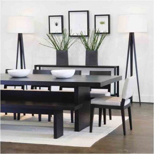 Dark Solid Wood Dining Tables (Photo 13 of 20)