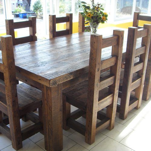 Dark Solid Wood Dining Tables (Photo 9 of 20)