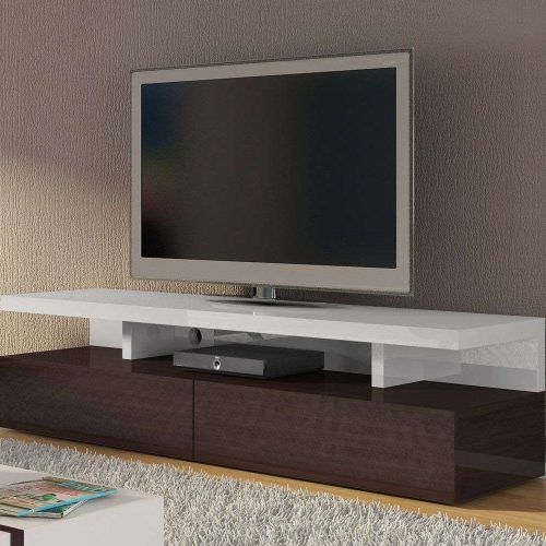 Glossy White Tv Stands (Photo 8 of 15)