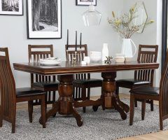 The 20 Best Collection of Dark Wood Dining Tables 6 Chairs