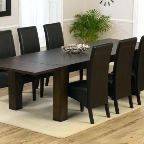 Dark Wood Dining Tables And 6 Chairs (Photo 5 of 20)
