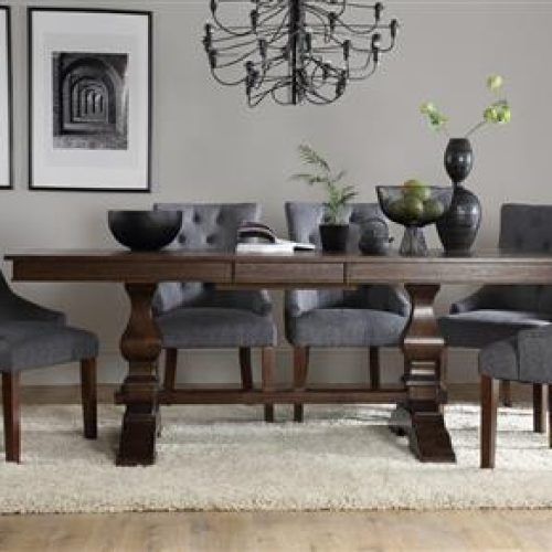 Dark Wood Dining Tables And Chairs (Photo 13 of 20)