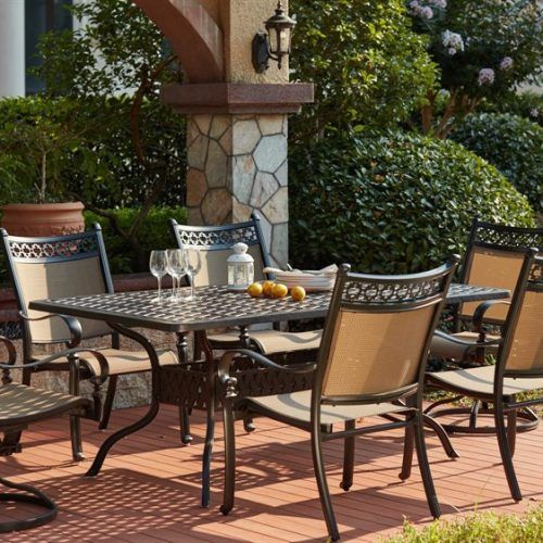 Valencia 72 Inch 7 Piece Dining Sets (Photo 16 of 20)