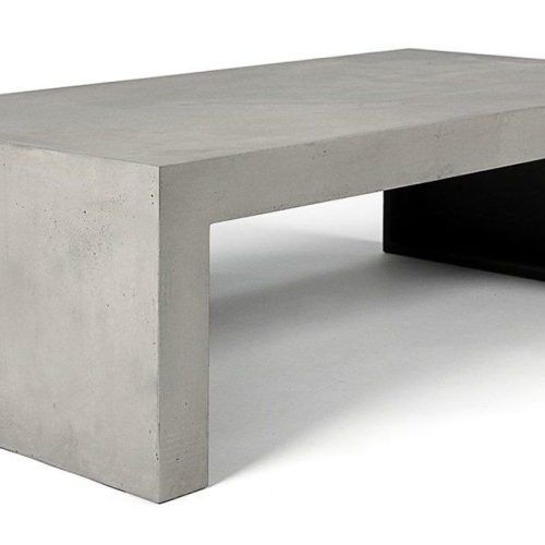 Modern Concrete Coffee Tables (Photo 16 of 20)