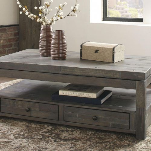Gray Driftwood Storage Coffee Tables (Photo 12 of 20)