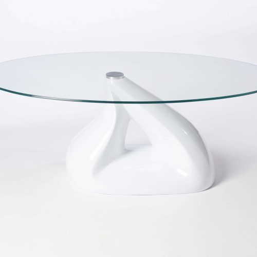 White Oval Coffee Tables (Photo 6 of 20)