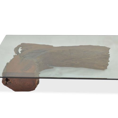 Reclaimed Wood And Glass Coffee Tables (Photo 3 of 20)