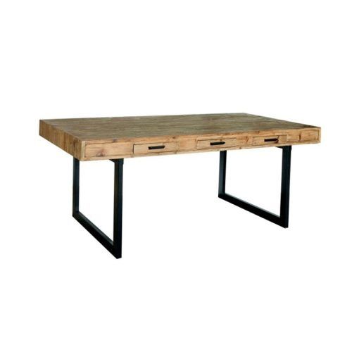 Dellaney 35'' Iron Dining Tables (Photo 2 of 20)