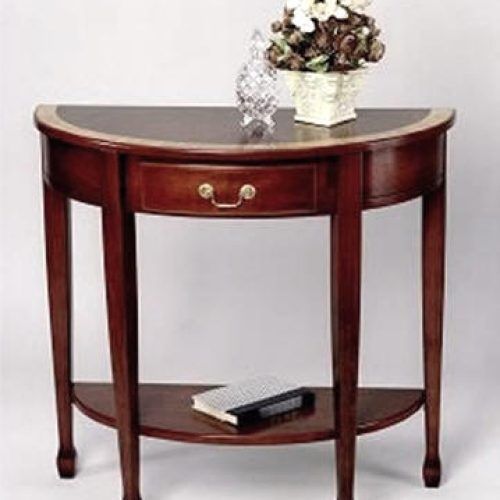 Heartwood Cherry Wood Console Tables (Photo 1 of 20)