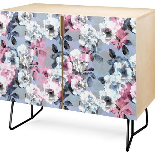 Lovely Floral Credenzas (Photo 12 of 20)
