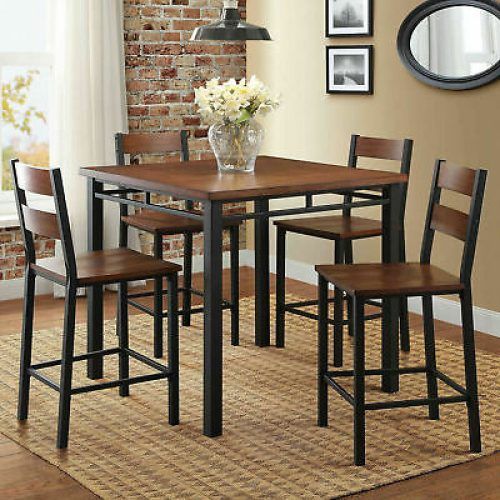Denzel 5 Piece Counter Height Breakfast Nook Dining Sets (Photo 9 of 20)