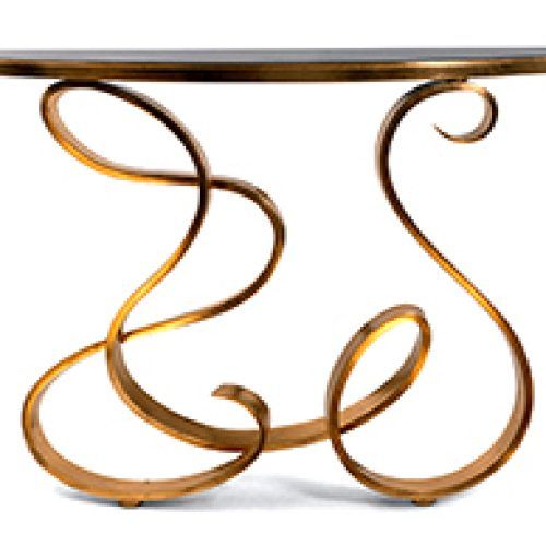 Bronze Metal Rectangular Console Tables (Photo 20 of 20)