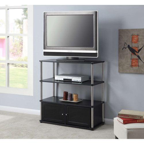 Tall Black Tv Cabinets (Photo 8 of 20)