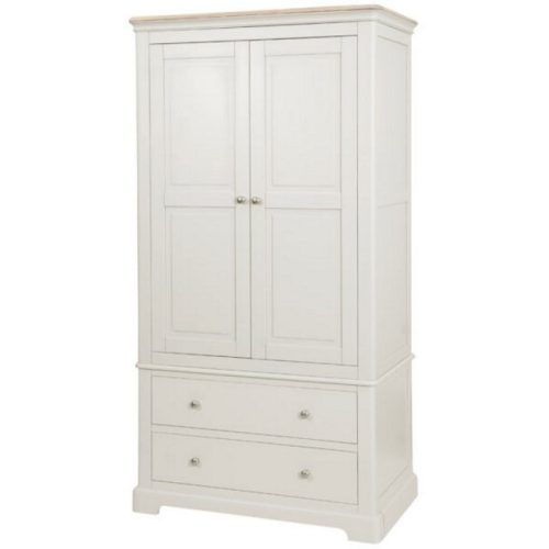 Single White Wardrobes With Drawers (Photo 20 of 20)