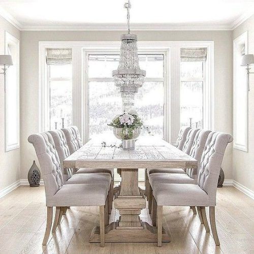 White Dining Sets (Photo 13 of 20)