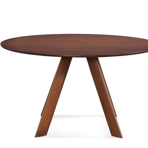 Gaspard Maple Solid Wood Pedestal Dining Tables (Photo 3 of 20)