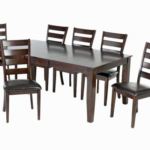 Jaxon 6 Piece Rectangle Dining Sets With Bench & Wood Chairs (Photo 8 of 20)