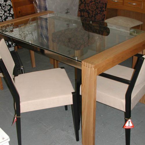 Glass Oak Dining Tables (Photo 15 of 20)