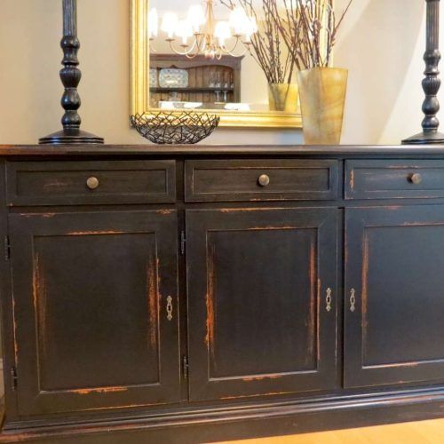 Black Dining Room Sideboards (Photo 3 of 20)